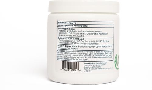 Joints + Hips Powder Supplement for Dogs, 108-g jar