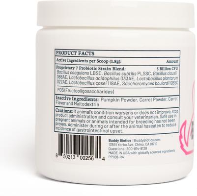 Probiotic + Prebiotic Powder Supplement for Dogs, 108-g jar