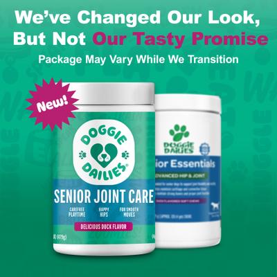 Advanced Smoked Duck Flavored Soft Chew Hip & Joint Supplement for Senior Dogs, 120 count