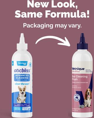 Octibliss Dog & Cat Dirt & Wax Removal Cleaning Ear Flush, 8-fl oz bottle