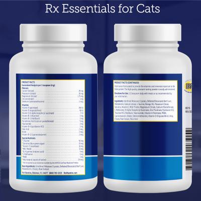 Rx Essentials Powder Multivitamin for Cats, 4-oz bottle
