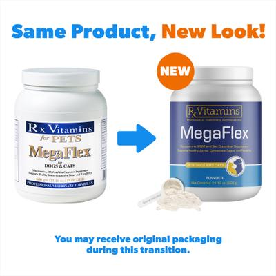 MegaFlex Powder Joint Supplement for Cats & Dogs, 600-g jar
