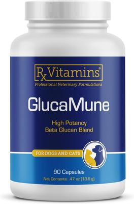 GlucaMune Capsules Immune Supplement for Cats & Dogs, 90 count