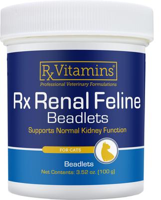 Rx Renal Beadlets Kidney Supplement for Cats, 100-g jar