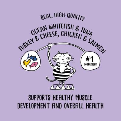 Savory Shreds In Gravy Variety Pack Canned Cat Food, 5.5-oz can, case of 12