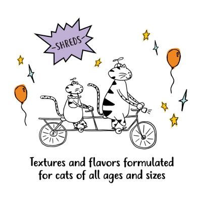 Savory Shreds In Gravy Variety Pack Canned Cat Food, 5.5-oz can, case of 12