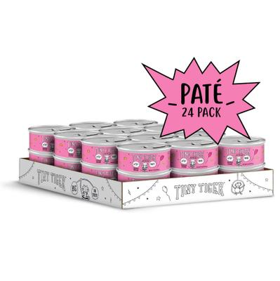 Pate Salmon Dinner Canned Cat Food, 5.5-oz can, case of 24