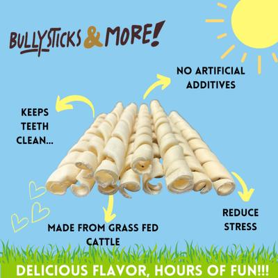 10 to 12-in Beef Cheek Springs Dog Treats, 4 count