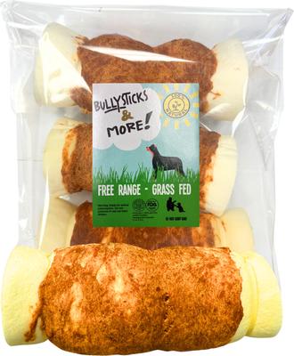 5 to 6-in Thick Chicken Wrapped Beef Cheek Roll Dog Treats, 2 count