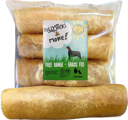 6-in Extra Thick Collagen Roll Dog Treats, 3 count