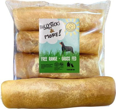 6-in Extra Thick Collagen Roll Dog Treats, 3 count