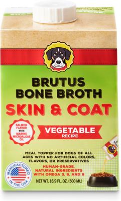 Vegetable Skin & Coat with Salmon Flavor Grain-Free Dog Food Topper, 16.9-oz box