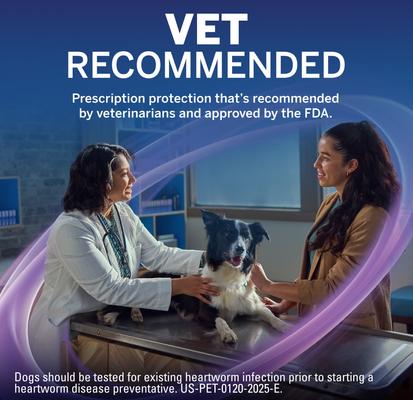 Chewables for Dogs, 66.1-132 lbs. (Red Box) 6 Chewable Tablets (6-mos. supply)