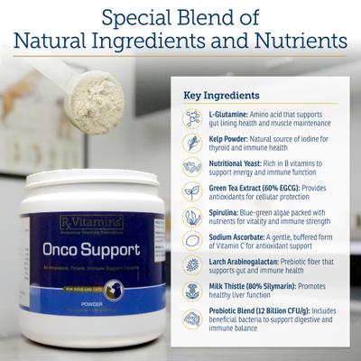Onco Powder Immune Support Supplement for Dogs & Cats, 10.58-oz jar