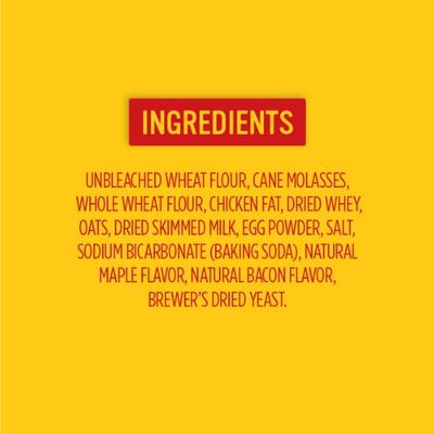 Doggie Paws Maple Bacon Dog Treats, 16.2-oz box