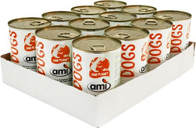 Red Beans & Tomatoes Vegan Wet Dog Food, 14-oz can, case of 12