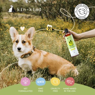 Flea & Tick Dog & Cat Shampoo, Lemongrass Scent, 12-fl oz bottle