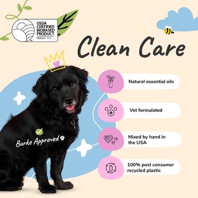 Flea+Tick Lemongrass Spray & Shampoo Maximum Protection Set for Dogs & Cats, 12-fl oz bottle