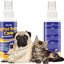 After Sun Care Unscented Dog & Cat Nourishment Spray, Blue/Orange/White, 4-fl oz bottle
