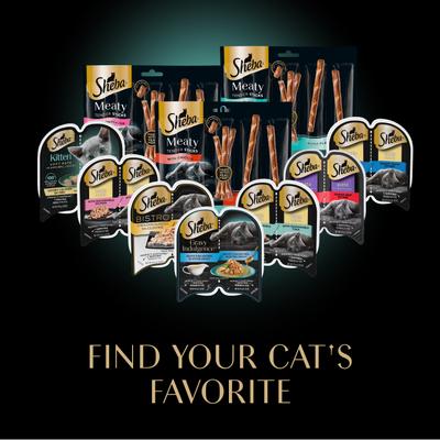 Meaty Sticks Variety Pack Chicken, Salmon & Tuna Flavor Soft Adult Cat Treats, 40 count