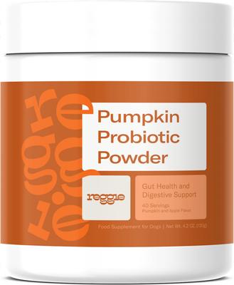Probiotic Pumpkin Flavored Powder Digestive Aid Supplement for Dogs, 40 servings
