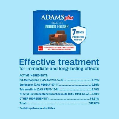 Plus Flea Control Indoor Fogger, 9-oz