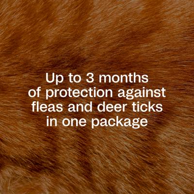 Plus Flea & Tick Spot Treatment for Cats over 5 lbs, 3 Doses (3-mos. supply)