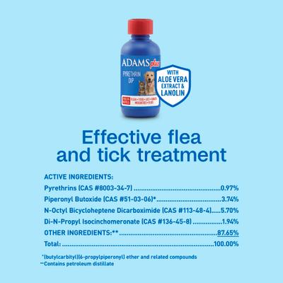 Plus Pyrethrin Dip for Dogs & Cats, 4-fl oz bottle