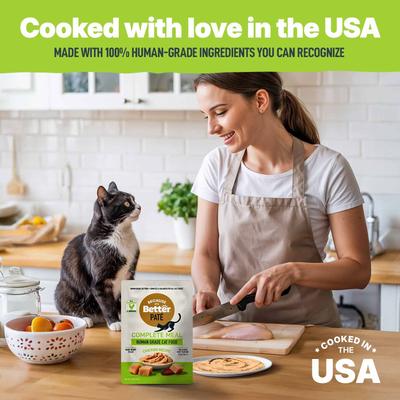 Complete Meal Chicken Recipe Pate Wet Cat Food, 2.6-oz pouch, case of 12