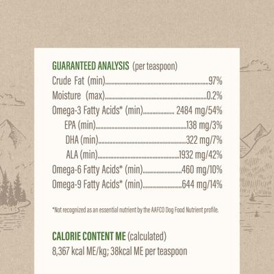 Algal Plus Omega 3-6-9 Food Liquid Skin & Coat Supplement for Dogs & Cats, 8-fl oz bottle