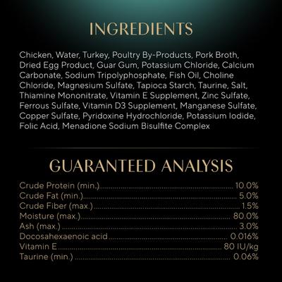 Perfect Portions Kitten Turkey Entree Pate Wet Cat Food, 2.6-oz twin-pack tray, case of 24