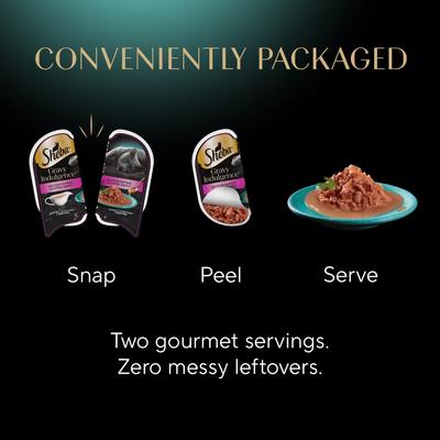 Gravy Indulgence Salmon & White Fish in Gravy Variety Pack Grain-Free Adult Wet Cat Food, 2.64-oz can, case of 12