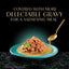 Comida húmeda para gatos adultos sin cereales Gravy Indulgence White Fish Entree en salsa extra, lata de 2.64 oz, caja de 24