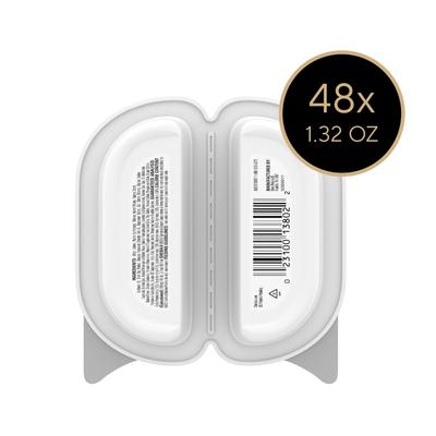 Comida húmeda para gatos adultos Perfect Portions Bistro Salmon in Creamy Sauce, bandeja de 2.64 oz, caja de 24