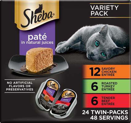 Perfect Portions Grain-Free Roasted Chicken & Liver Pate Entree Adult Wet Cat Food Trays, 2.6-oz, case of 24