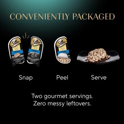 Perfect Portions Grain-Free Tender Trout Cuts in Gravy Entree Wet Adult Cat Food Trays, 2.6-oz, case of 24