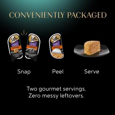 Perfect Portions Grain-Free Roasted Chicken & Liver Pate Entree Adult Wet Cat Food Trays, 2.6-oz, case of 24