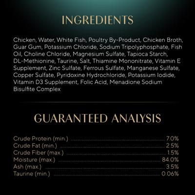 Perfect Portions Grain-Free Pate Signature Seafood Entree Adult Wet Cat Food Trays, 2.6-oz, case of 24