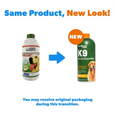 Original K9 Glucosamine Dog Supplement, 32-fl oz bottle