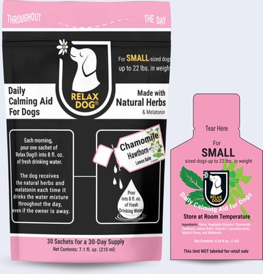 Daily Calming Aid for Small Size Dogs, 0.24-fl oz pouch, 30 count
