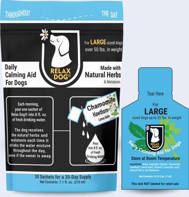 Daily Calming Aid for Large Size Dogs, 30 count, 7.1-fl oz pouch