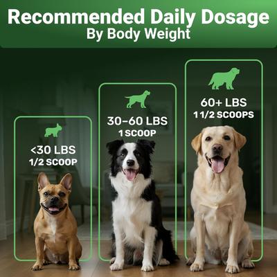 Super Greens Supplement Powder for Dogs, 2-oz