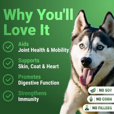 Super Greens Supplement Powder for Dogs, 2-oz
