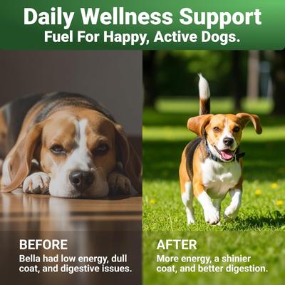 Super Greens Supplement Powder for Dogs, 2-oz