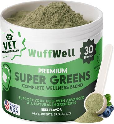 Super Greens Supplement Powder for Dogs, 2-oz