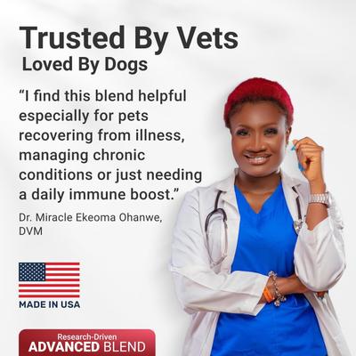 Seven Shrooms Mushroom Powder Supplement for Dogs, 2-oz