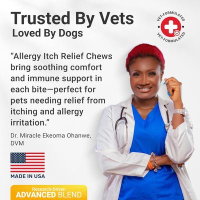 Allergy Supplement Chews for Dogs, 140 count