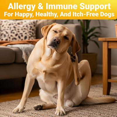 Allergy Supplement Chews for Dogs, 140 count