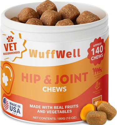 Hip & Joint Supplement Chews for Dogs, 140 count