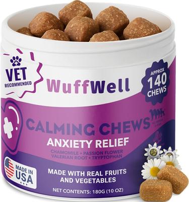 Calming Supplement Chews for Dogs, 140 count